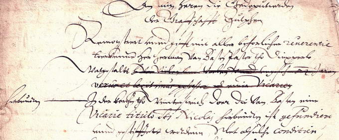 Protestbrief van heer Herman van Basten aan de Gedeputeerden van het Kwartier van Zutphen, 1601.