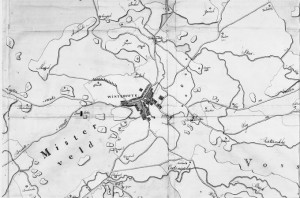 kaart Winterswijk 1809 Drossaers