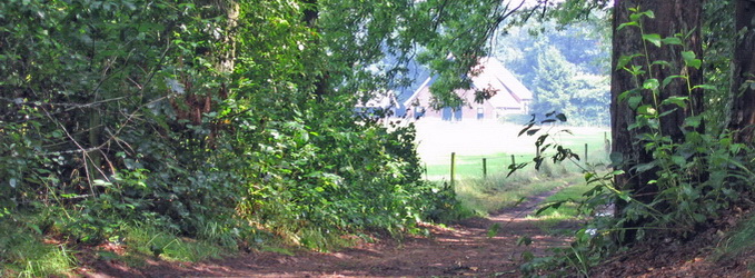 Landgoed De Batenborgh, doorkijk vanuit het Rommelgebergte bij de Meekertweg